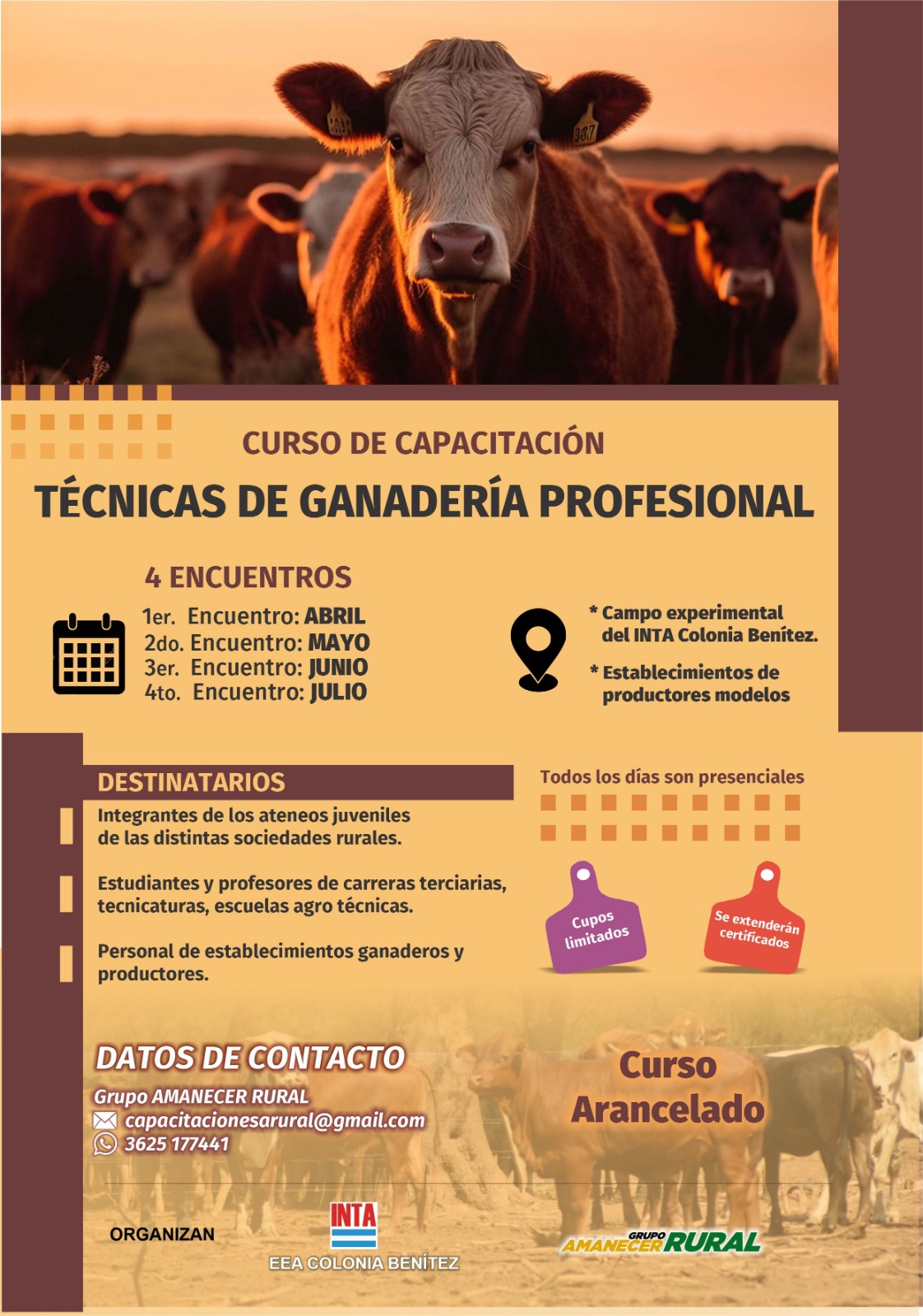amanecer rural